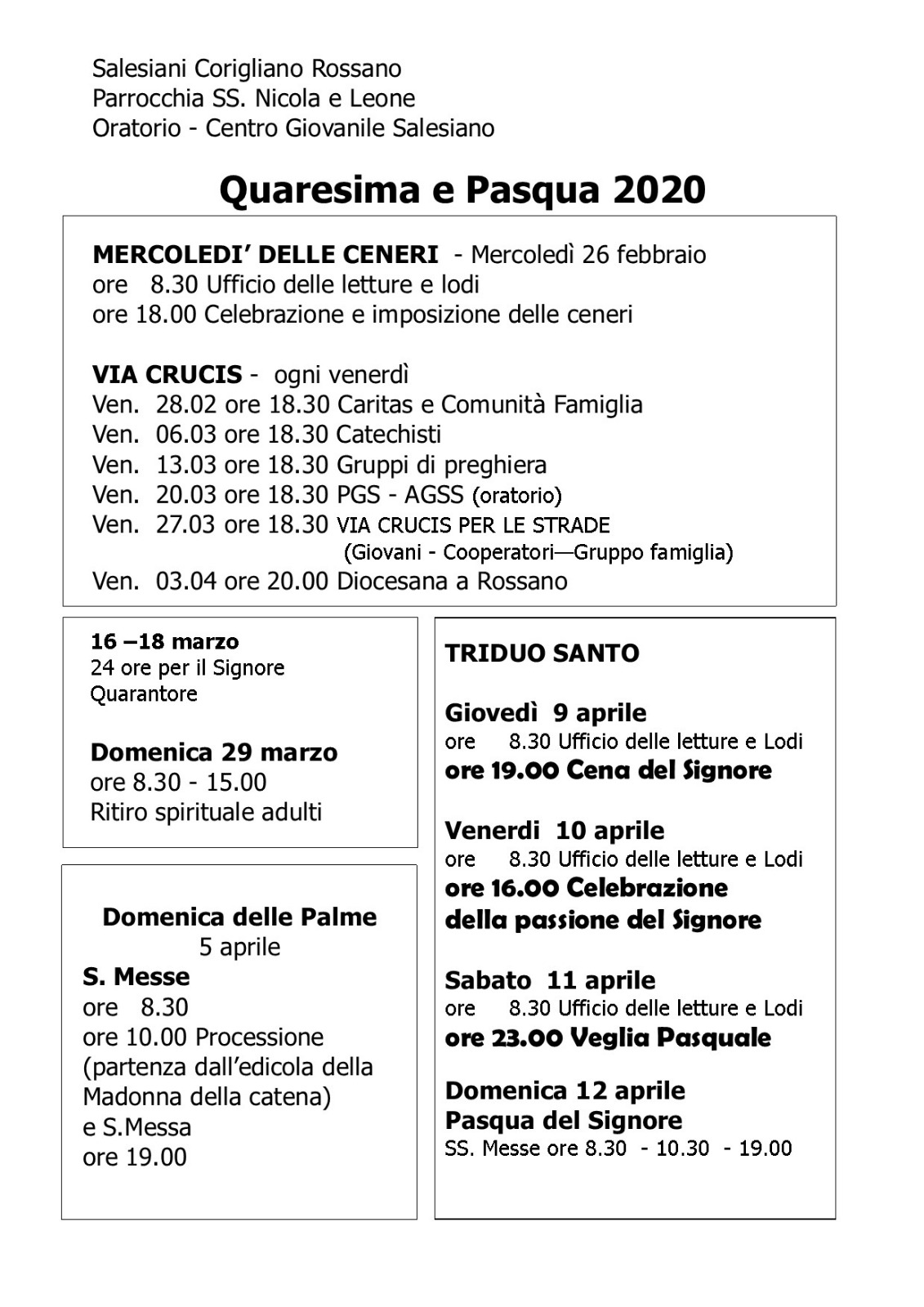 Quaresima_Santi_Leone_e_Nicola