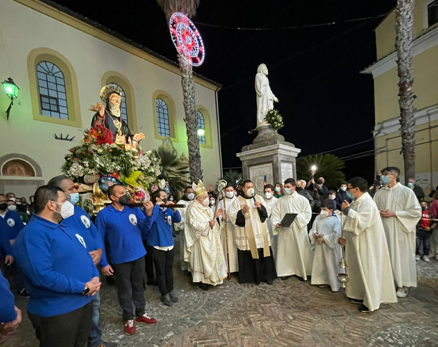 Festa_Patronale_di_San_Francesco_Corigliano_2021_Benedizione_Sagrato