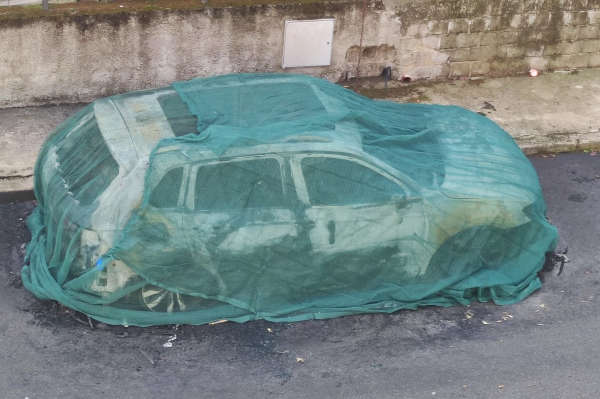 Auto-incendiata