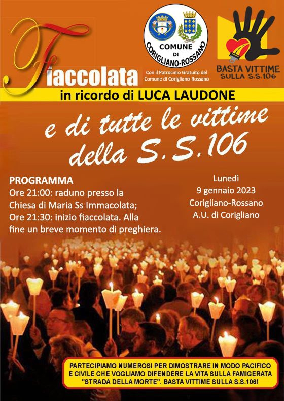 Locandina_Fiaccolata_in_ricordo_di_Luca_Laudone_09_01_23