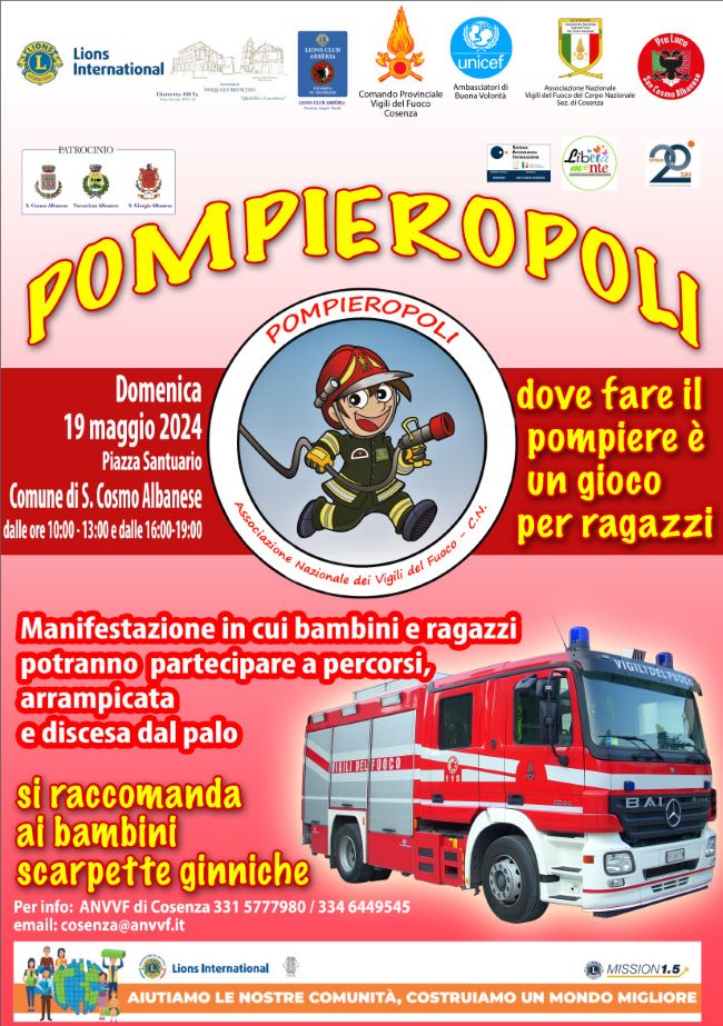 Locandina-Pompieropoli-San-Cosmo-Albanese-Lions-Arberia-19-05-24-1